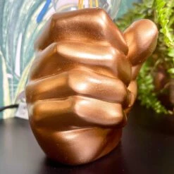 Darthome Limited Golden Fist Shadeless Table Lamp -Decor Garden Shop IMG E9823 edited176