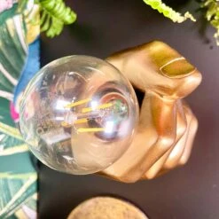 Darthome Limited Golden Fist Shadeless Table Lamp -Decor Garden Shop IMG E9824 edited177