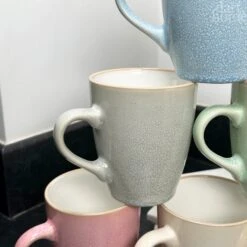 Darthome Limited Set Of 6 Pastel Reactive Glaze 340ml Mugs 16 Darthome Limited Set Of 6 Pastel Reactive Glaze 340ml Mugs -Decor Garden Shop IMG E9840