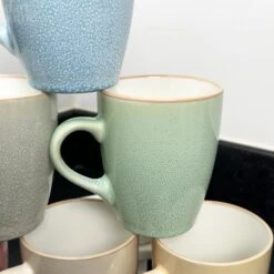 Darthome Limited Set Of 6 Pastel Reactive Glaze 340ml Mugs 17 Darthome Limited Set Of 6 Pastel Reactive Glaze 340ml Mugs -Decor Garden Shop IMG E9841