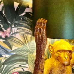 Darthome Limited Large Gold Chimp Lamp 11 Darthome Limited Large Gold Chimp Lamp -Decor Garden Shop IMG E9885 edited49