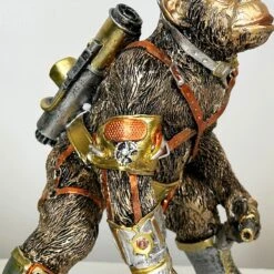 Darthome Limited Gold Steampunk Monkey Sculpture -Decor Garden Shop IMG E9903 1