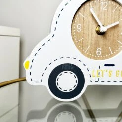 Darthome Limited White Car Childrens Clock -Decor Garden Shop IMG E9913