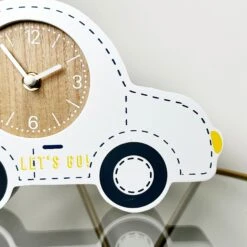 Darthome Limited White Car Childrens Clock -Decor Garden Shop IMG E9914