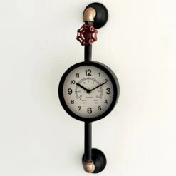 Darthome Limited Metal Industrial Pipe Wall Clock