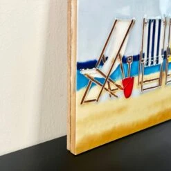 Darthome Limited Lounging On The Beach Ceramic Tile Wall Art 11 Darthome Limited Lounging On The Beach Ceramic Tile Wall Art -Decor Garden Shop IMG E9924 editedBS