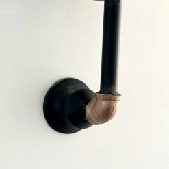 Darthome Limited Metal Industrial Pipe Wall Clock -Decor Garden Shop IMG E9928