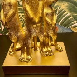 Darthome Limited Large Gold Standing Meerkat Mob Table Lamp 10 Darthome Limited Large Gold Standing Meerkat Mob Table Lamp -Decor Garden Shop IMG E9931