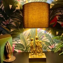 Darthome Limited Large Gold Standing Meerkat Mob Table Lamp 13 Darthome Limited Large Gold Standing Meerkat Mob Table Lamp -Decor Garden Shop IMG E9935