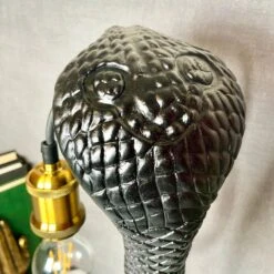 Darthome Limited Black King Cobra Snake Lamp -Decor Garden Shop IMG E9966 edited232