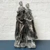 Darthome Limited Large Silver Masai Couple Ornament