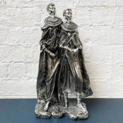 Darthome Limited Large Silver Masai Couple Ornament